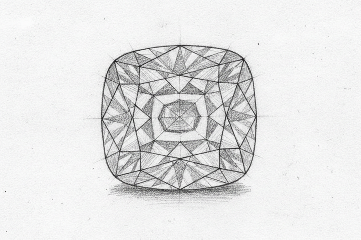 Cushion Cut Lab Grown Diamonds