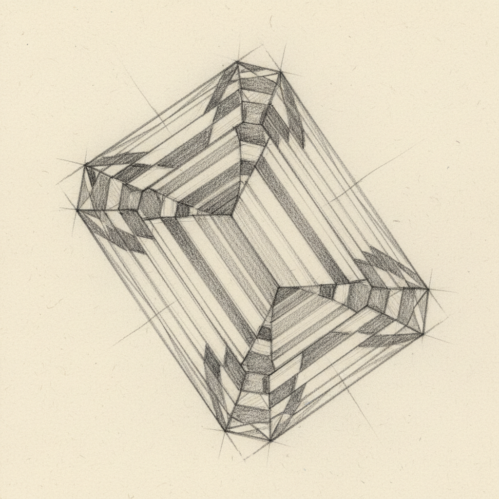 2 Carat Emerald Cut Lab Grown Diamonds