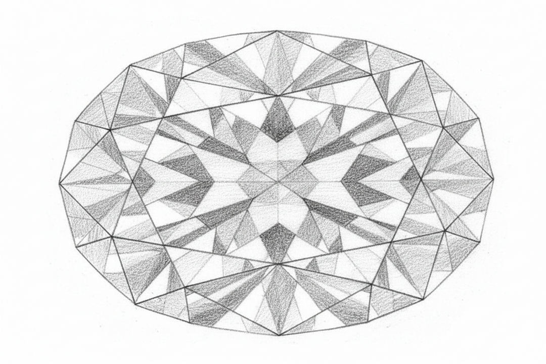 4 Carat Oval Cut Lab Grown Diamonds