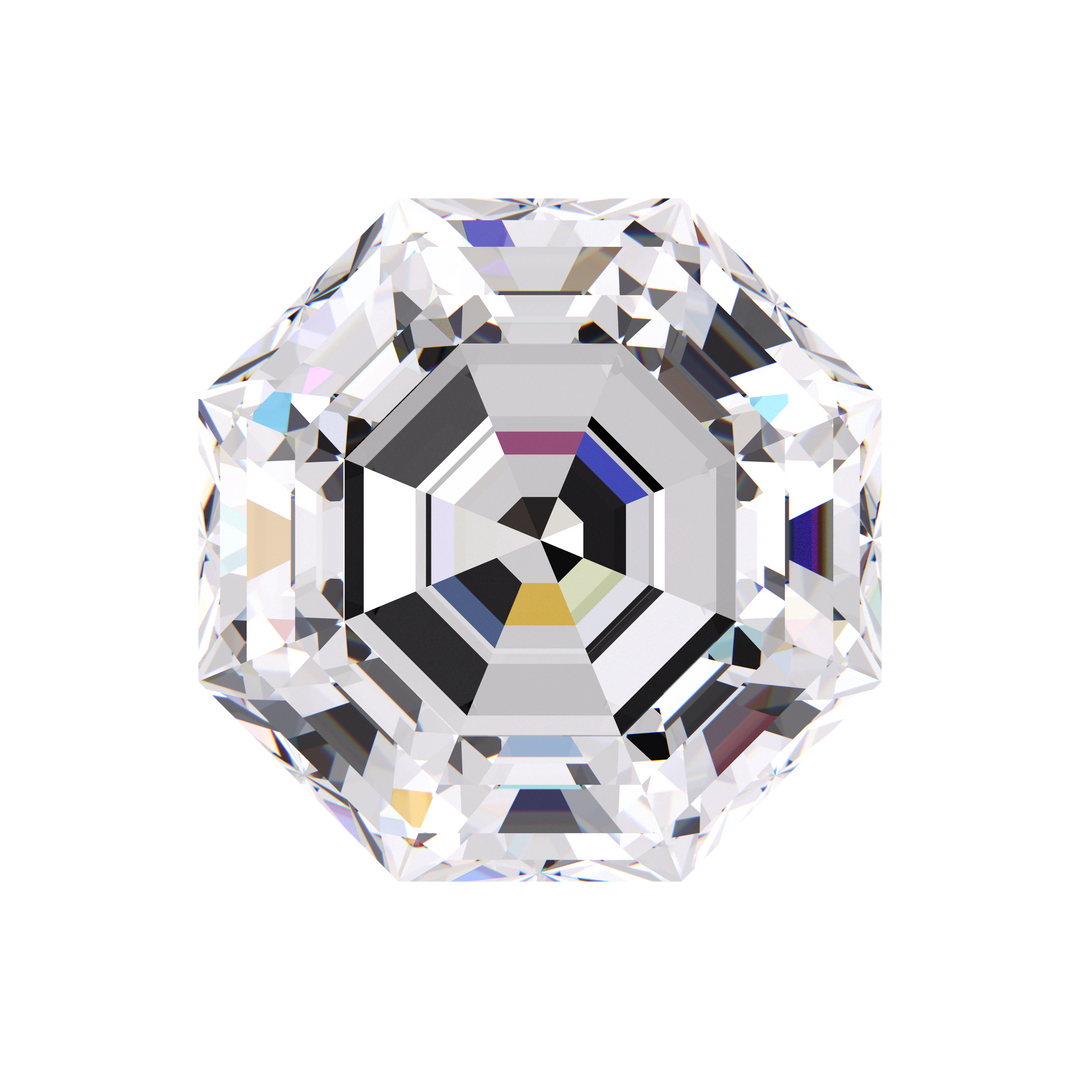 Hexagon Cut Lab Grown Diamonds