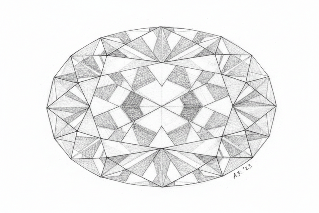 5 Carat Oval Cut Lab Grown Diamonds