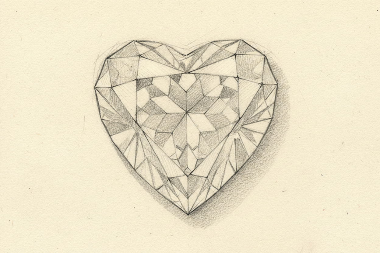 Heart Cut Lab Grown Diamonds