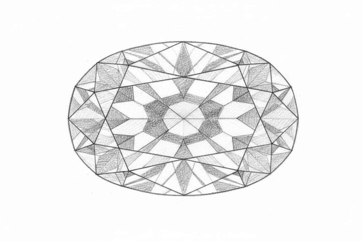 Oval Cut Lab Grown Diamonds