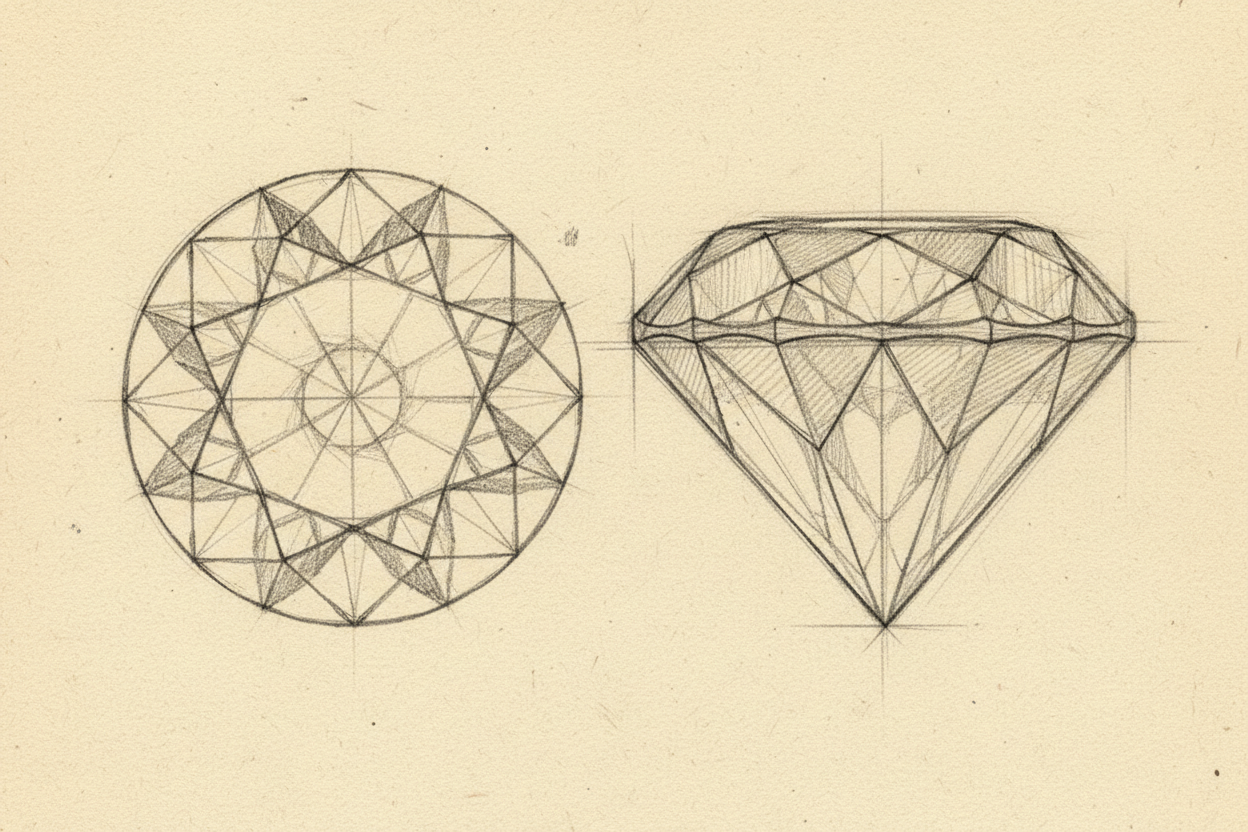 Round Cut Lab Grown Diamonds
