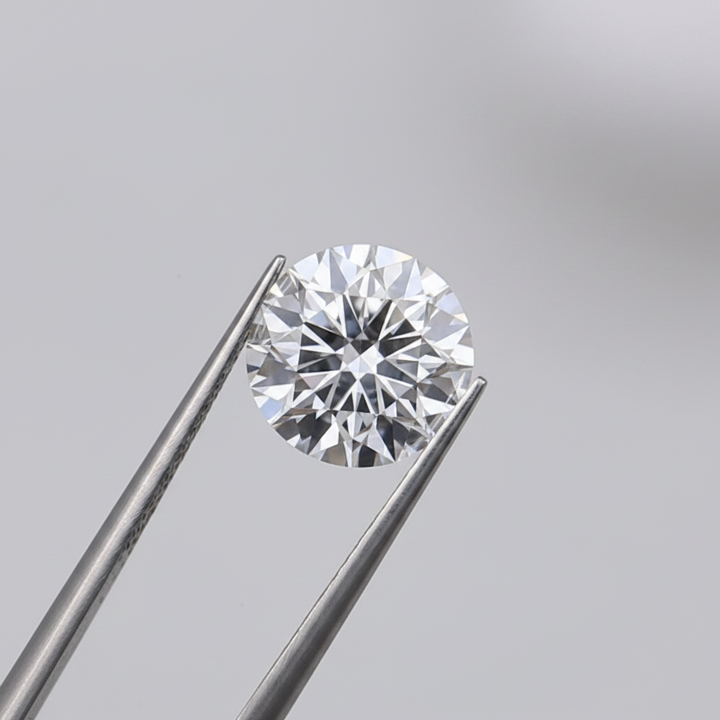 0.30 Ct E Color VVS2 Round Cut HPHT Lab Grown Diamond GIA Certified