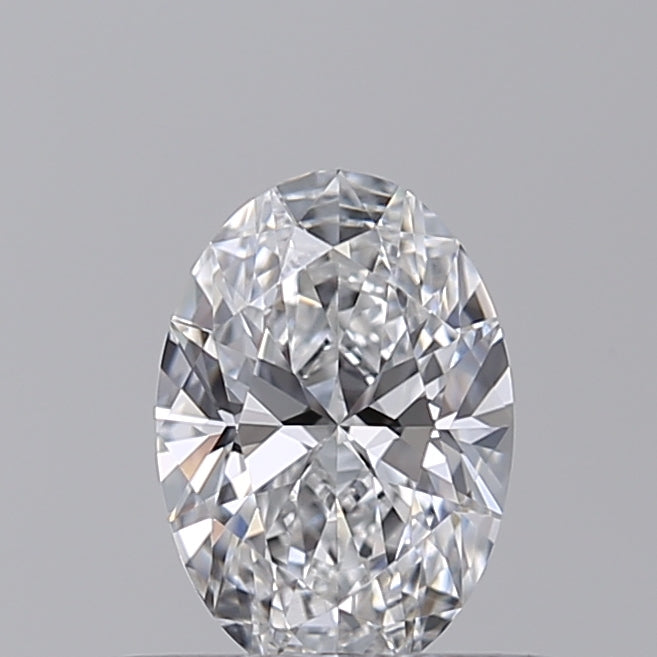 0.50 CT D Color Oval Cut Lab-Grown Diamond, IGI Certified, VVS1 Clarity, HPHT