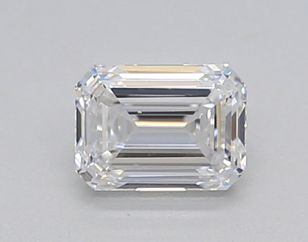 0.50 CT HPHT Lab Grown Emerald Cut Diamond - D Color, VS2 Clarity