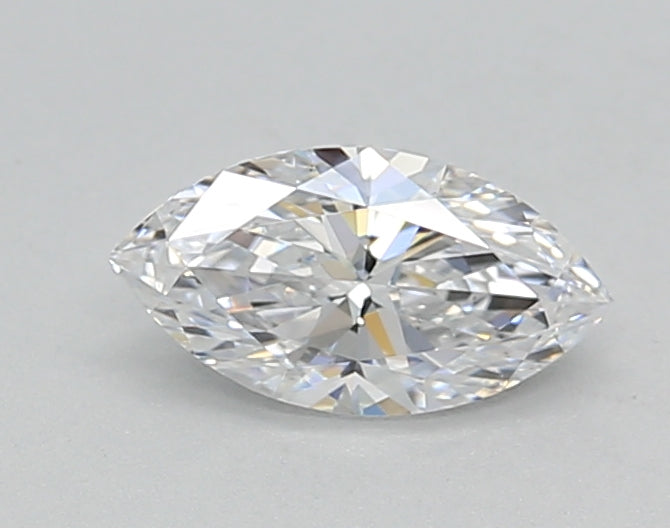 IGI Certified 0.50 CT Marquise Cut Lab-Grown Diamond - VS1 Clarity, D Color