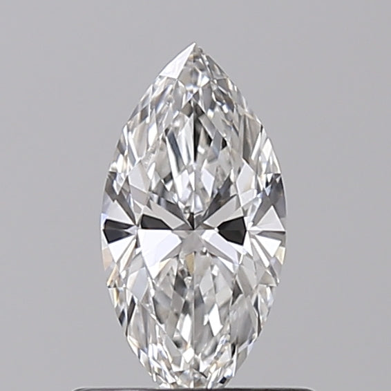 0.50 CT Marquise Cut Lab-Grown Diamond, IGI Certified, E Color, VVS2 Clarity