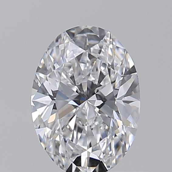 0.50 CT Oval Lab-Grown Diamond - VS1 Clarity, D Color, IGI Certified