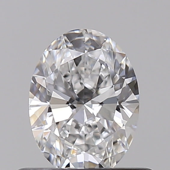 0.50 CT Oval Lab-Grown Diamond - VS1 Clarity, D Color, IGI Certified