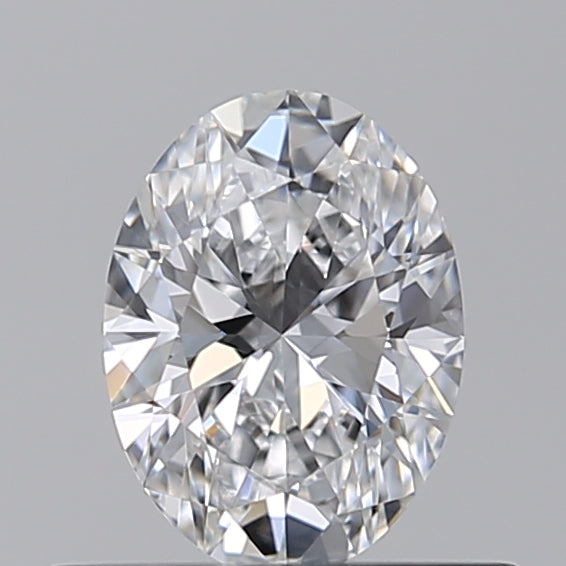 0.50 CT Oval Lab-Grown Diamond - VS1 Clarity, D Color, IGI Certified