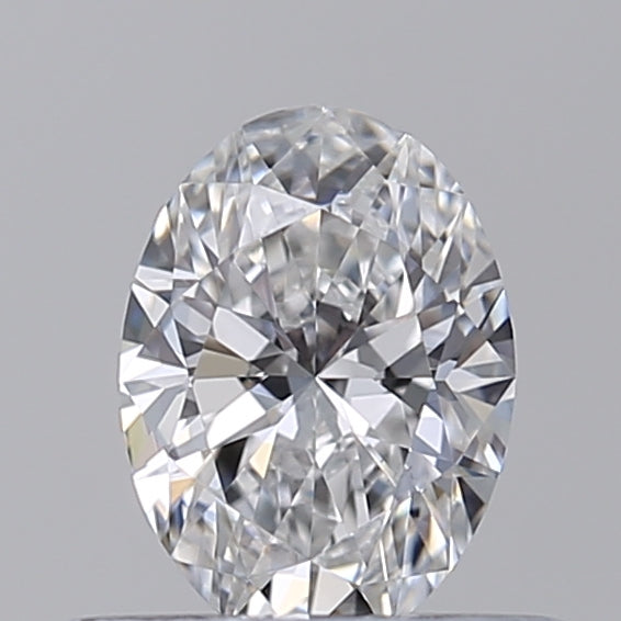 Elegantní 0,50 CT oválný řez laboratoř pěstovaný diamant - IGI certifikovaný, ohromující vs1 čistota, oslnivá barva d