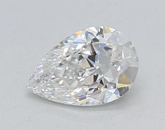 0.50 CT Pear Cut HPHT Lab-Grown Diamond, D Color, VS2 Clarity, IGI Certified