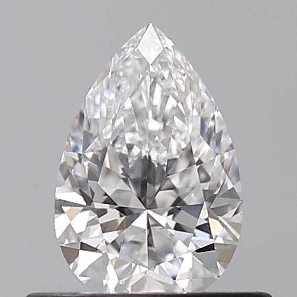 0.50 CT Pear Cut HPHT Lab-Grown Diamond, E Color, VVS2 Clarity, IGI Certified