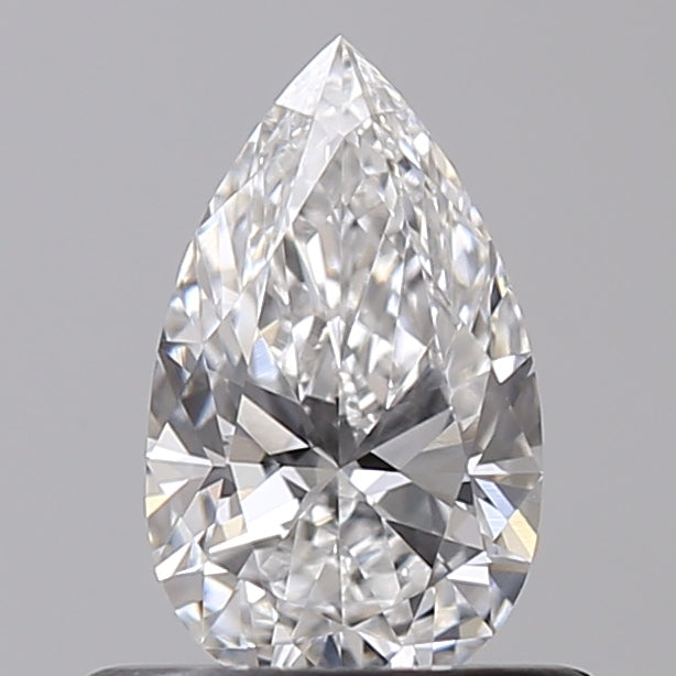 0.50 CT Pear Cut Lab-Grown Diamond, E Color, VVS2 Clarity, IGI Certified