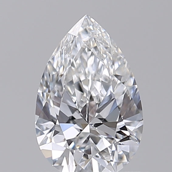 0.50 CT Pear Cut Lab-Grown Diamond, IGI Certified, E Color, VVS2 Clarity