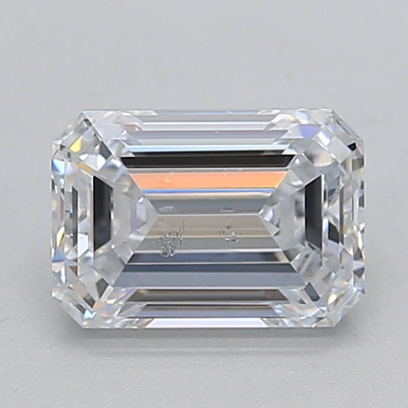 0.50 Carat Emerald Cut Lab Grown Diamond SI2 F