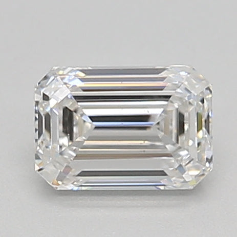 0.50 Carat Emerald Cut Lab Grown Diamond VS1 D