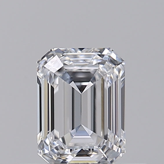 0.50 Carat Emerald Cut Lab Grown Diamond VS2 D