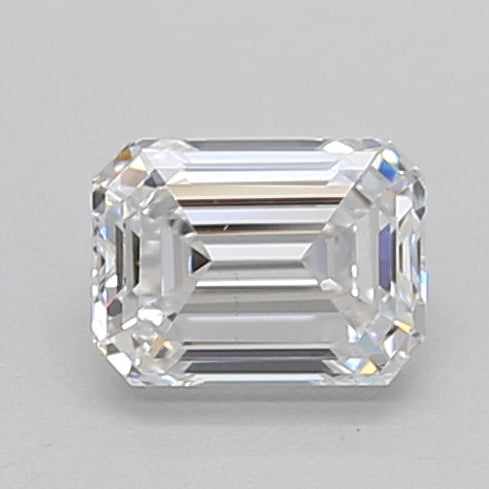 0.50 Carat Emerald Cut Lab Grown Diamond VS2 D