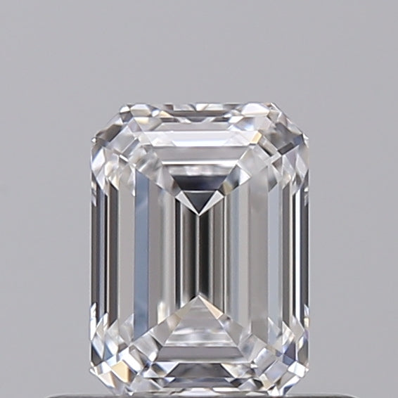 0.50 Carat Emerald Cut Lab Grown Diamond VVS1 D