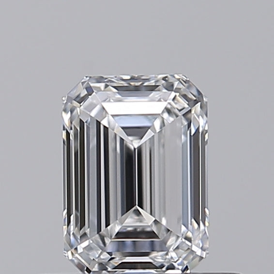 0.50 Carat Emerald Cut Lab Grown Diamond VVS1 D