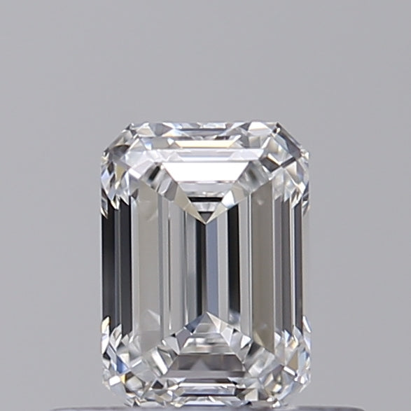 0.50 Carat Emerald Cut Lab Grown Diamond VVS1 D