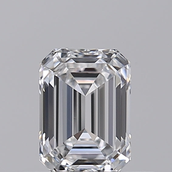 0.50 Carat Emerald Cut Lab Grown Diamond VVS1 E