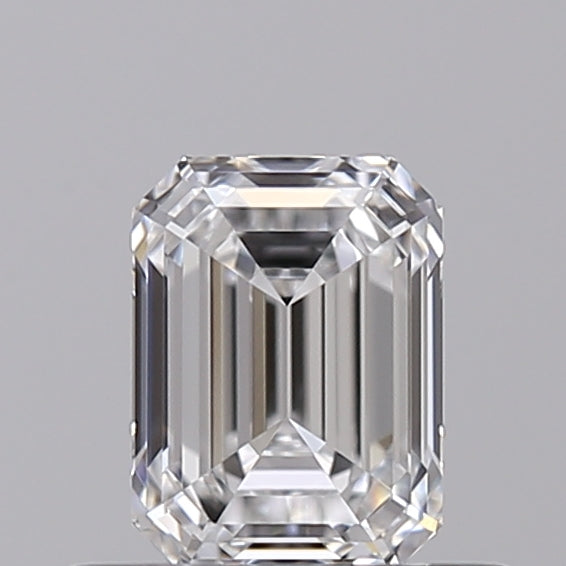 0.50 Carat Emerald Cut Lab Grown Diamond VVS2 D