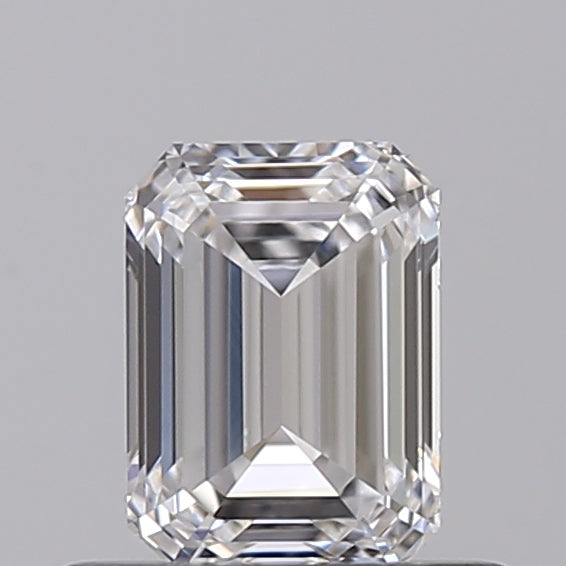 0.50 Carat Emerald Cut Lab Grown Diamond VVS2 D