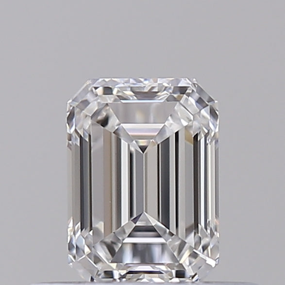 0.50 Carat Emerald Cut Lab Grown Diamond VVS2 D