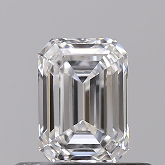 0.50 Carat Emerald Cut Lab Grown Diamond VVS2 D