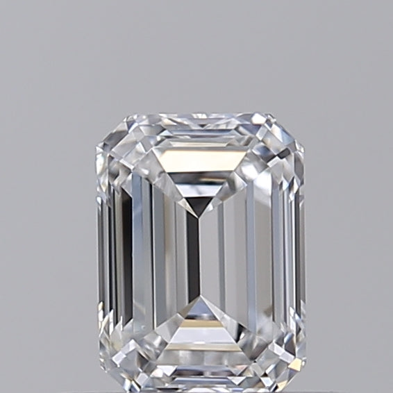 0.50 Carat Emerald Cut Lab Grown Diamond VVS2 E