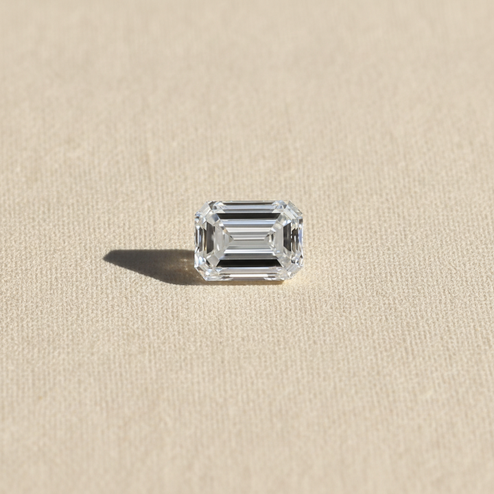 0.50 Carat Emerald Lab Grown Diamond, VS1/E