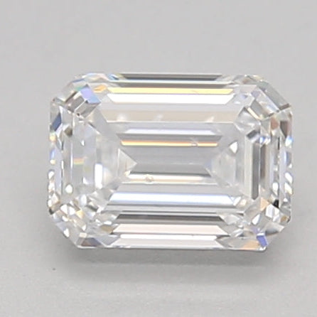 0.50 Carat Emerald Lab Grown Diamond VS2 D