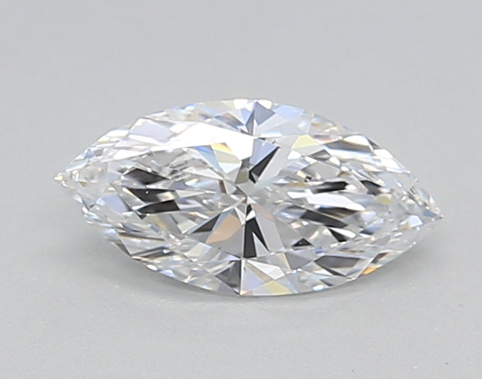 0,50 Karat Lab-Grown-Diamant im Marquiseschliff VS1 D