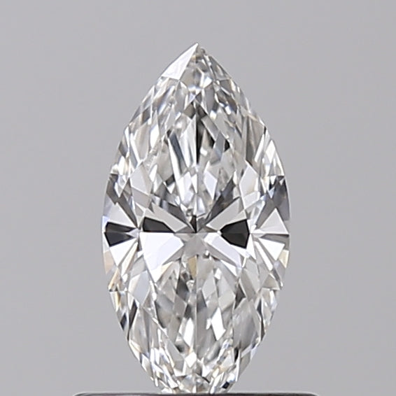 Diamante cultivado em laboratório com corte Marquise de 0,50 quilates VVS2 E