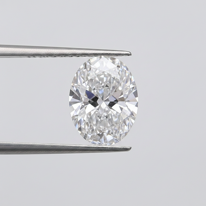 0.50 Carat Oval Cut Lab Grown Diamond, VS2/D