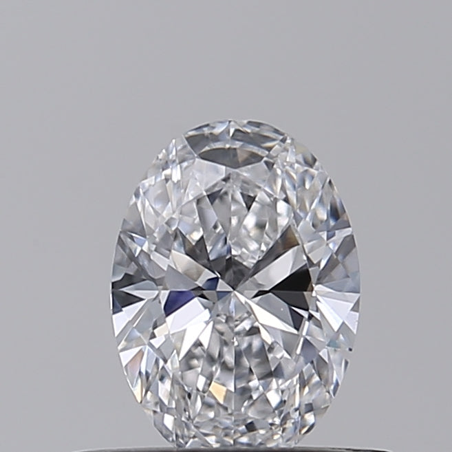 0.50 Carat Oval Cut Lab Grown Diamond VVS2 D