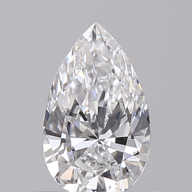 0.50 Carat Pear Cut Lab Grown Diamond VS2 D