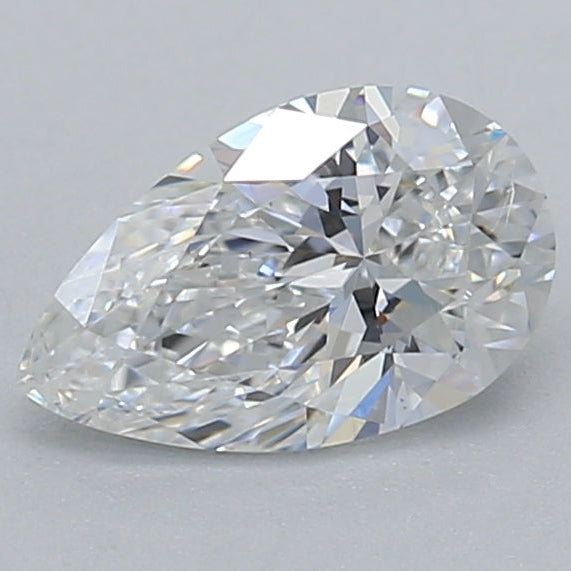 0.50 Carat Pear Cut Lab Grown Diamond VS2 D