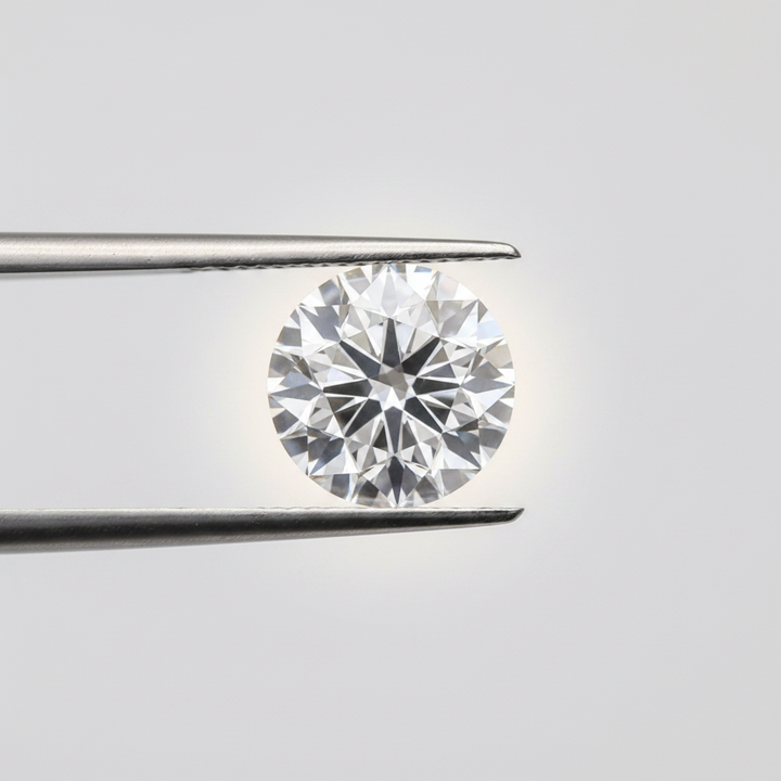 0,50 karaat ronde geslepen diamant, VS2/D