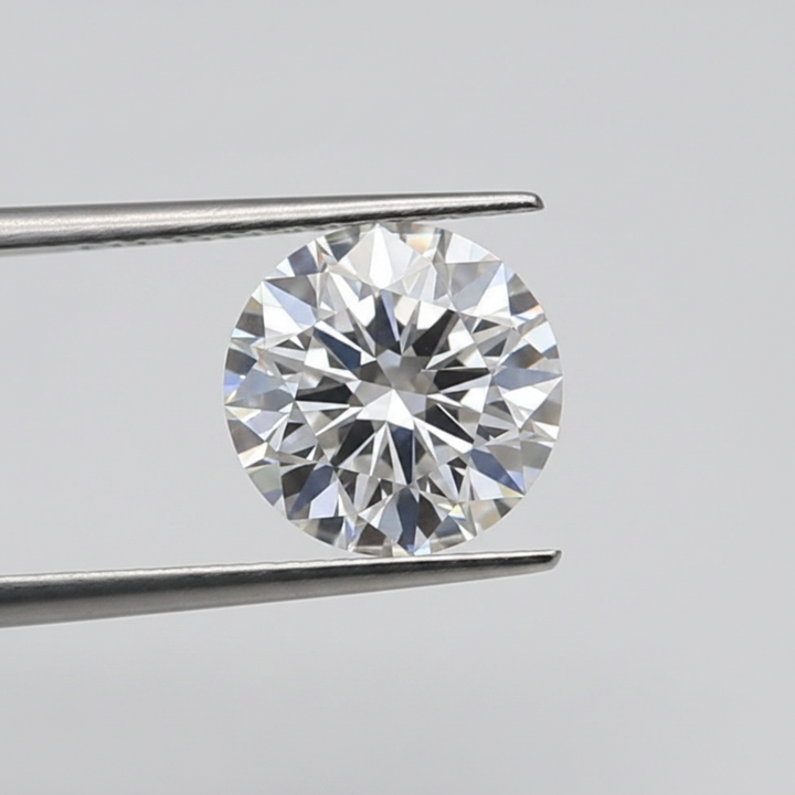 0,50 karaat ronde geslepen diamant, VS2/D