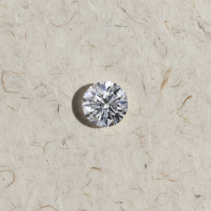 0,50 karaat ronde geslepen diamant, VVS2/D