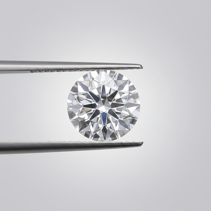 0,50 karaat ronde geslepen diamant, VVS2/D
