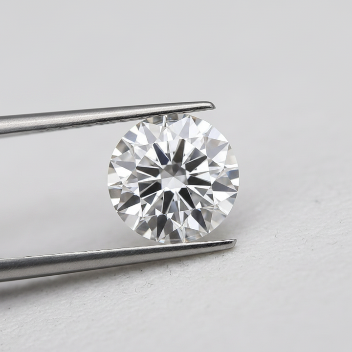 0,50 karaat ronde geslepen diamant, VVS2/D