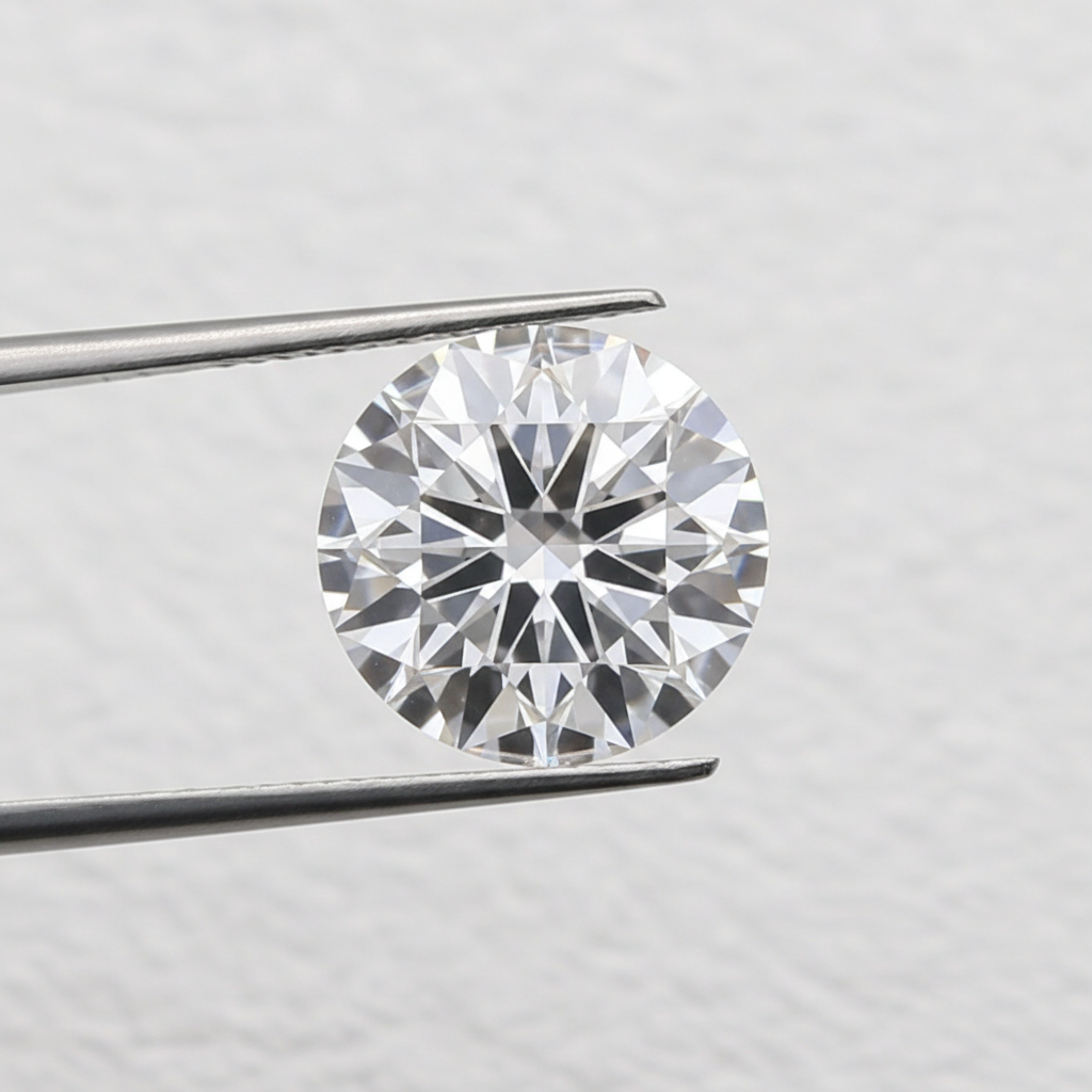 0,50 karaat ronde geslepen diamant, VVS2/D