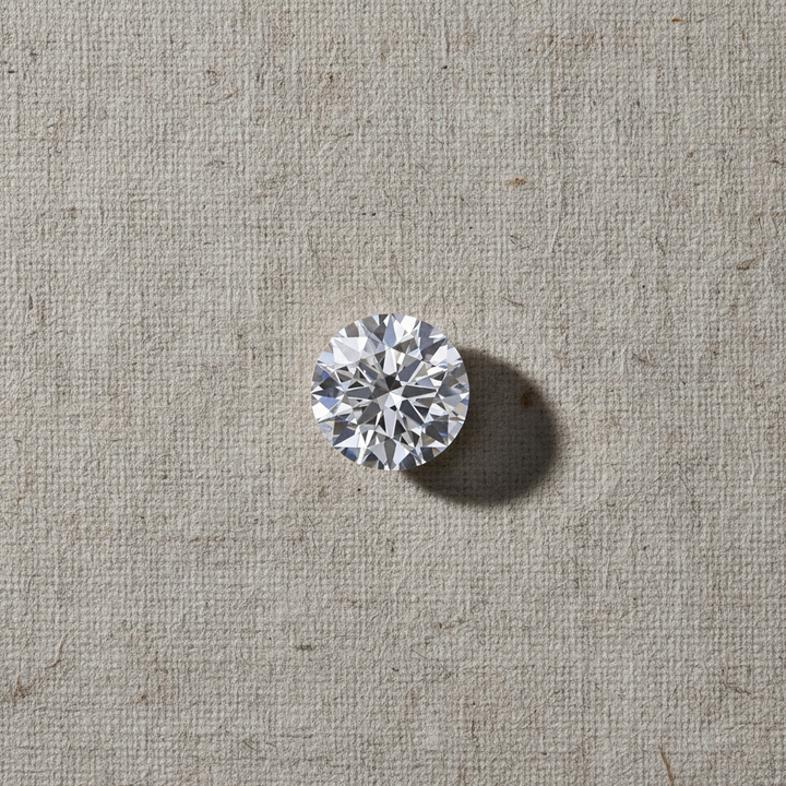 0,50 karaat ronde geslepen diamant, VVS2/D