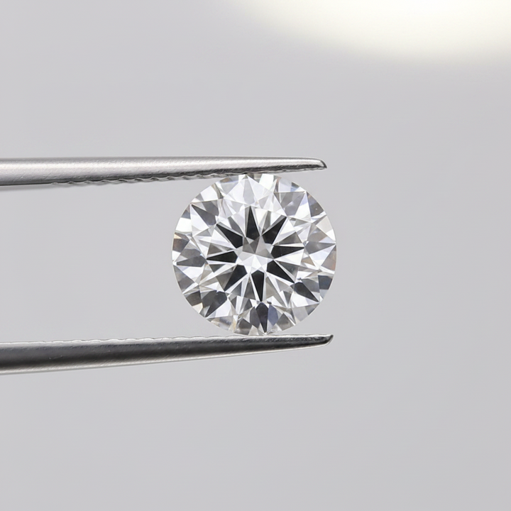 0,50 karaat ronde geslepen diamant, VVS2/E